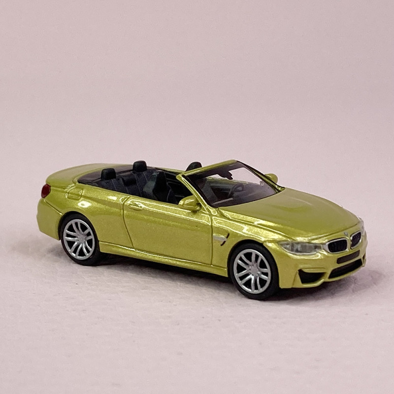 Miniature Minichamps 1/18 - BMW M4 Cabriolet 2020 - Blanche