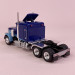 Camion Peterbilt 359 bleu - BREKINA 85705 - HO 1/87