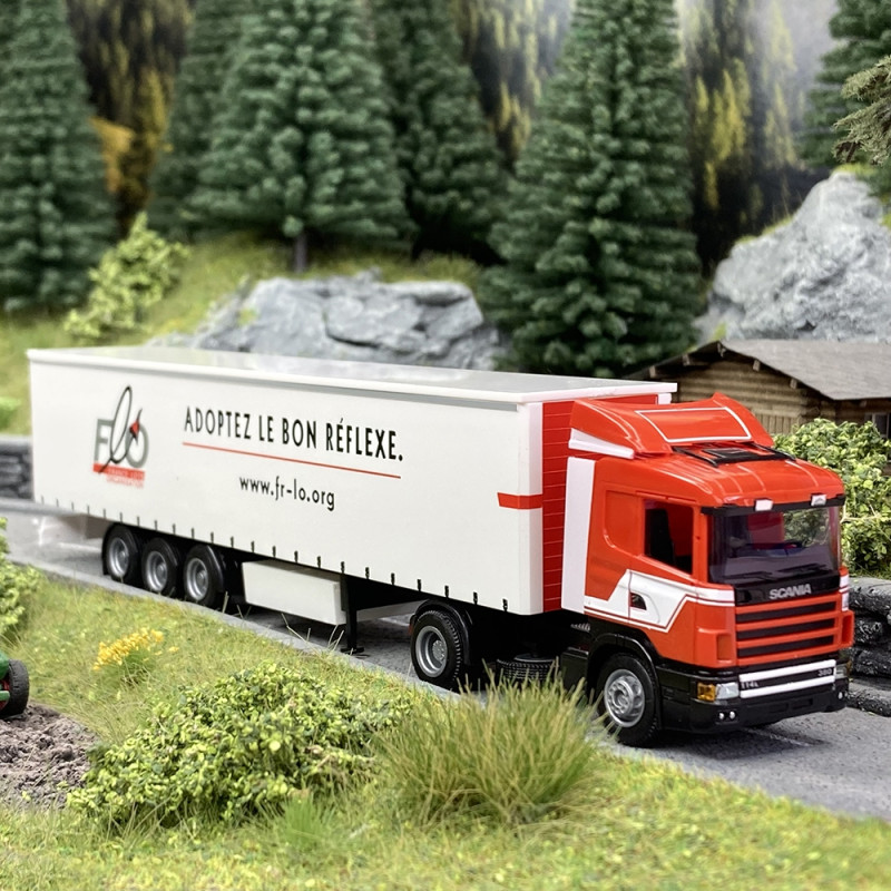 Camion Scania "Perrin Flo" - AWM 54538 - HO 1/87