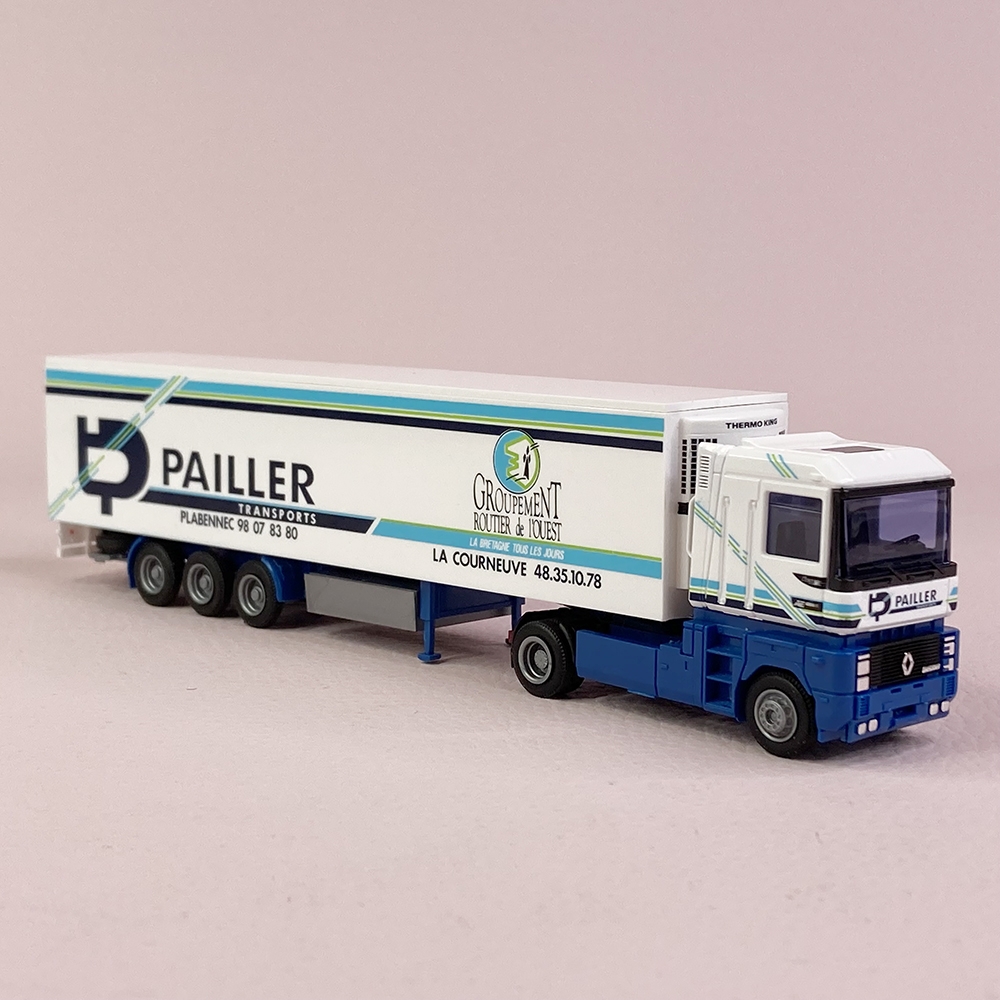 Camion frigorifique Renault Magnum / Paillier - AWM 54516 - HO 1/87