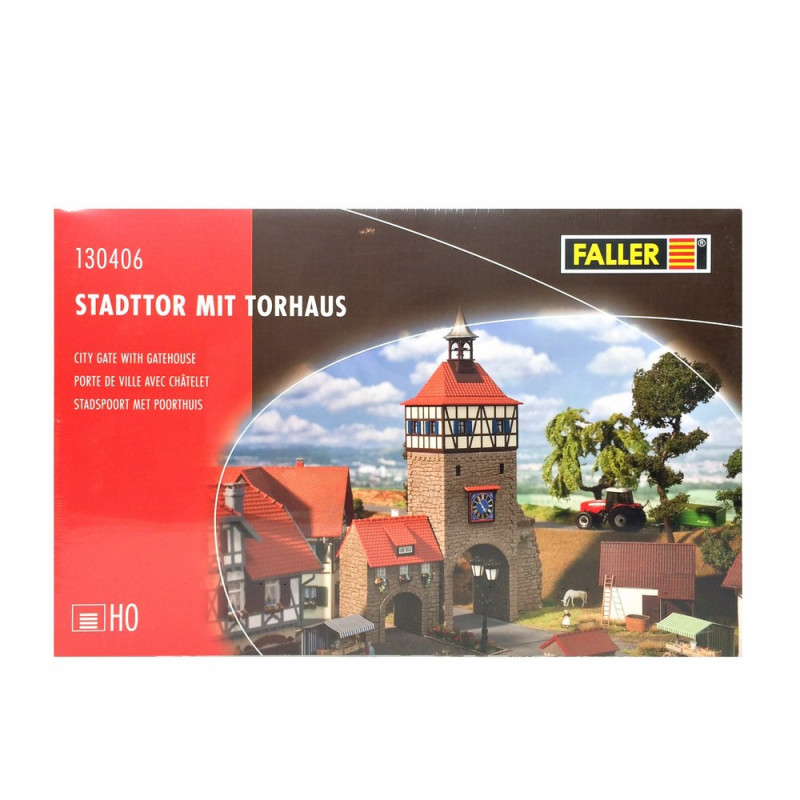 Porte de ville HO FALLER 130406 modelisme ferroviaire diorama neuf FALLER Porte de ville HO FALLER 130406 modelisme ferroviaire diorama neuf FALLER