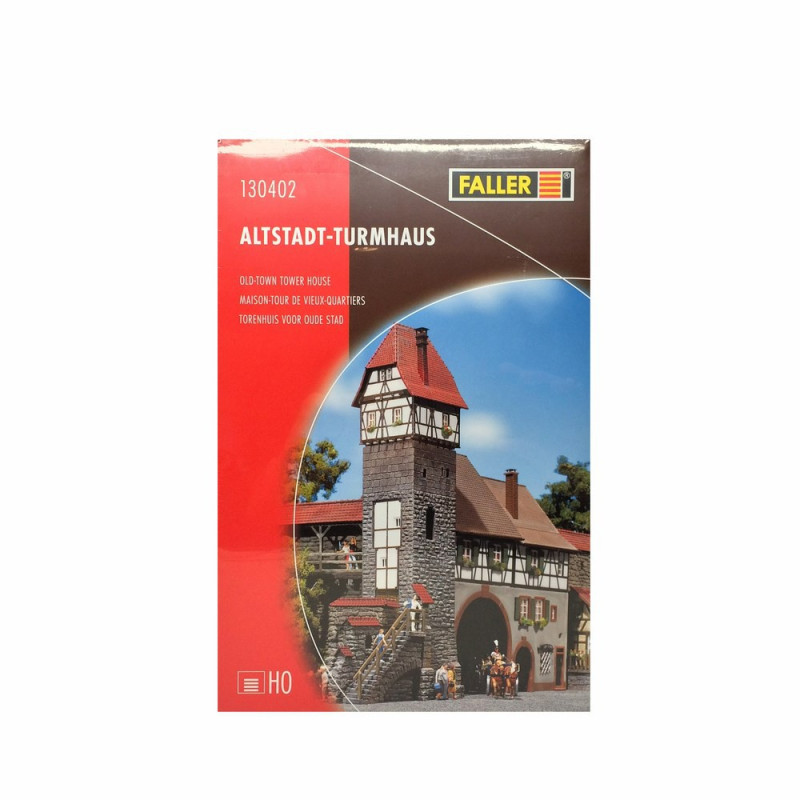 FALLER HO 130430 6 Maisons En Relief - Maquette à Monter - Train électrique - Occasion