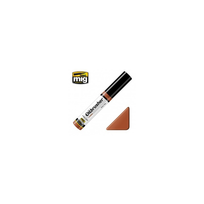Pinceau à Peinture à L'Huile Noir AMMO - Pour Modélisme Et Art - Fabriqué En Espagne