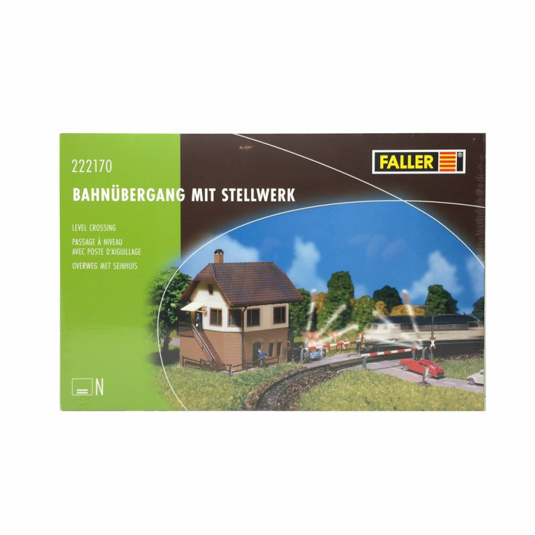 Poste d'aiguillage avec moteur de commande-N-1/160-FALLER
