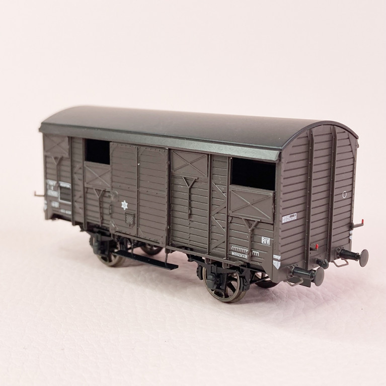 Wagon couvert PLM 20t Sncf, Ep IIIb - REE WB702 - HO 1/87