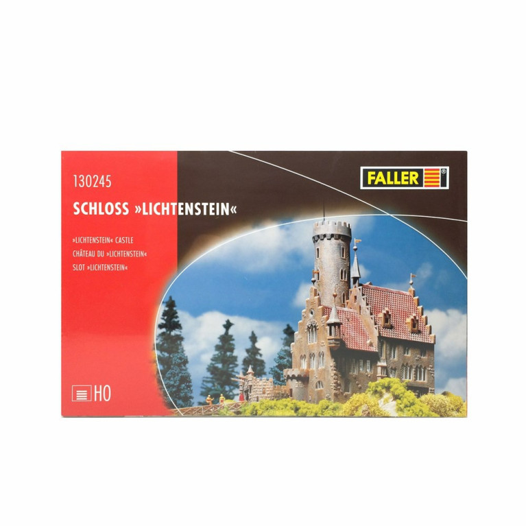 Château médiéval-HO-1/87-FALLER