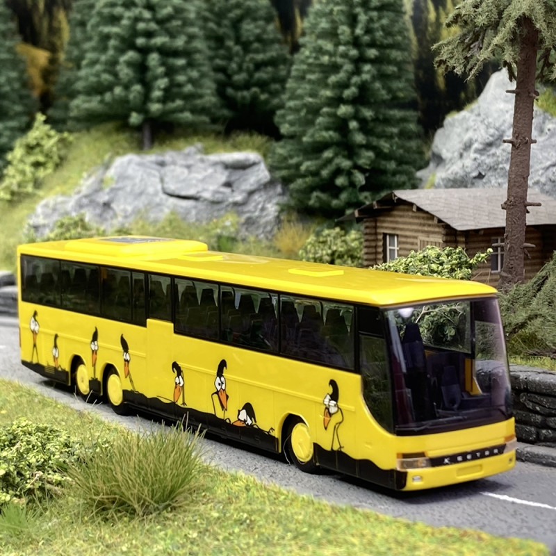 Bus, Setra S 319 GT / HD, jaune - AWM 11002 - HO 1/87