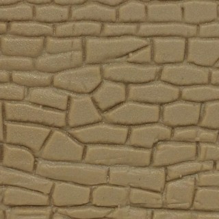 plaque mur en pierres maçonnées irrégulières-HO-1/87-KIBRI