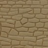 plaque mur en pierres maçonnées irrégulières-HO-1/87-KIBRI
