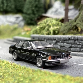 BMW 635 CSi, Noire - BREKINA 24353 - HO 1/87
