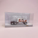 Camion Peterbilt 359 Blanc / Marron - BREKINA 85702 - HO 1/87