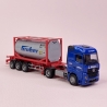 Camion MB Actros 2 container citerne 20', Gruber - AWM 75031- HO 1/87