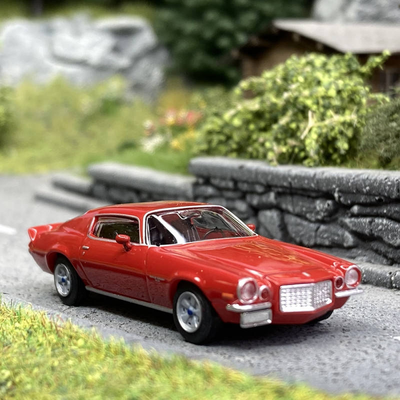 Chevrolet Camaro 1970, Rouge - BREKINA 19914 - HO 1/87