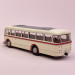 Bus IFA H6 B, Crème / Rouge - BREKINA 59850 - HO 1/87