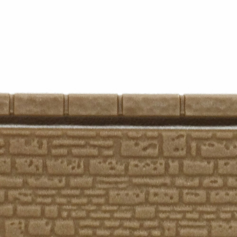 Plaque mur pierres irrégulières maçonnées-N-1/160-KIBRI
