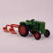 Tracteur Normag Faktor 1 avec charrue - WIKING 39802 - HO 1/87