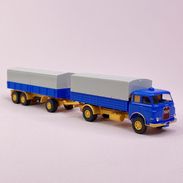 Camion MAN avec remorque - WIKING 41604 - HO 1/87