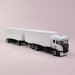 Scania R'13 HL SZ Remorque, Blanc - HERPA 746830 - HO 1/87