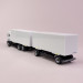 Scania R'13 HL SZ Remorque, Blanc - HERPA 746830 - HO 1/87