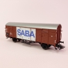 Wagon couvert Gbkl 238 "SABA" DB, Ep IV - MARKLIN 46168 - HO 1/87