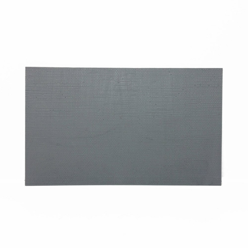 Plaque toit tuiles type bois de montagne-N-1/160-KIBRI
