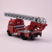 Camion Pompiers Mercedes L 319 DL 18, rouge / Noir - BREKINA 36075 - HO 1/87