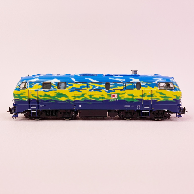 Locomotive diesel BR 218 418-2 DB, Ep V - ROCO 70757 - HO 1/87