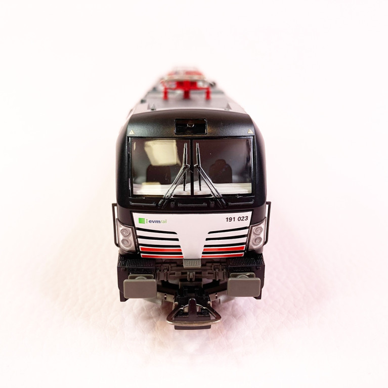 Locomotive électrique Vectron 191 023-7 "evm Rail", Ep VI - PIKO 59397 - HO 1/87