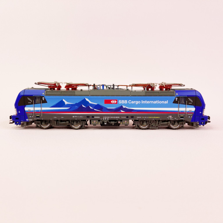 Locomotive électrique 193 524 "Cargo International" SBB , Ep VI, digital son - TRIX 25192 - HO 1/87