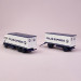 Camion Volvo F88 remorque double "Polar Express" - WIKING 45704 - HO 1/87