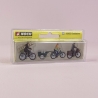 Cyclistes avec accessoires (x3) - NOCH 15902 - HO 1/87