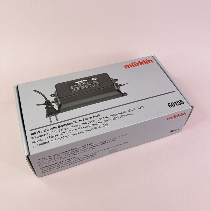 Alimentation à découpage 100 VA, 120 volts - MARKLIN 60195