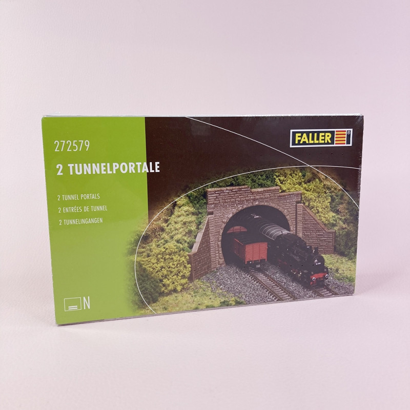 Entrées de tunnel (x2) - FALLER 272579 - N 1/160