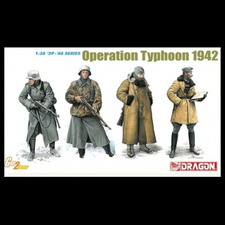 Soldats allemands, Opération Typhoon 1941 - DRAGON 6735 - 1/35