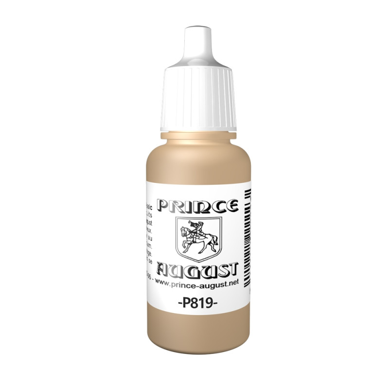 Peinture Acrylique, 17ml, Sable Irakien - PRINCE AUGUST P819