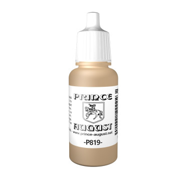 Peinture Acrylique, 17ml, Sable Irakien - PRINCE AUGUST P819