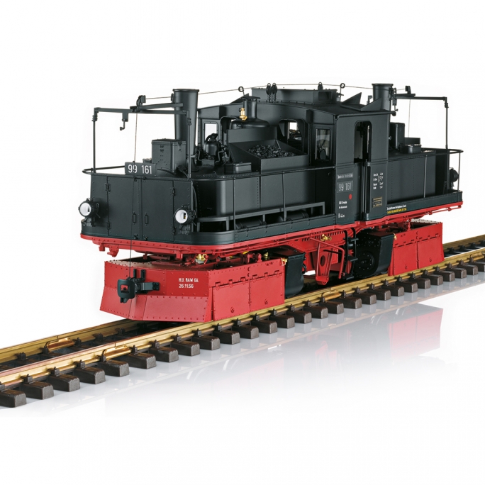 Locomotive vapeur DR 99 161, digital son - LGB 26254 - G 1/22.5