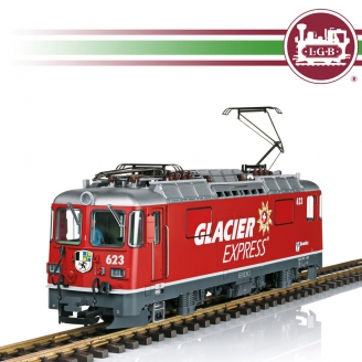 Locomotive classe Ge 4/4 II «Glacier Express» Ep VI digital son-G 1/22.5-LGB 28446