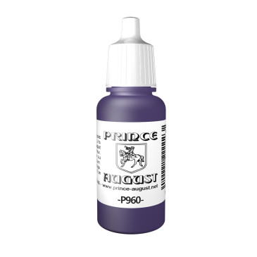Peinture Acrylique, 17ml, Violet - PRINCE AUGUST P960