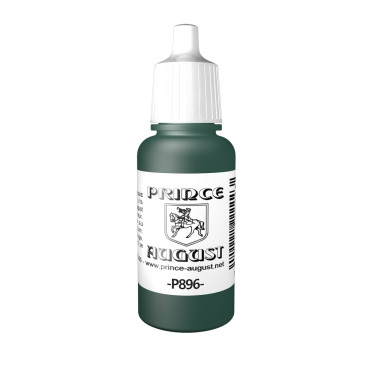 Peinture Acrylique, 17ml, Vert Cam. Allemand - PRINCE AUGUST P896