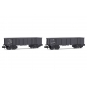 2 Wagons tombereau Eaos E79 avec chargement Sncf, Ep IV - ARNOLD HN6535 - N 1/160