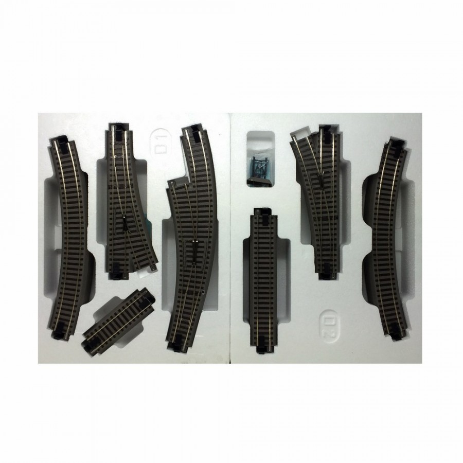 Coffret rails  geoline D-HO-1/87-ROCO 61103