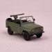 Véhicule Militaire UAZ 469 avec mitraillette - BUSCH 52111 - HO 1/87