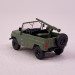 Véhicule Militaire UAZ 469 avec mitraillette - BUSCH 52111 - HO 1/87