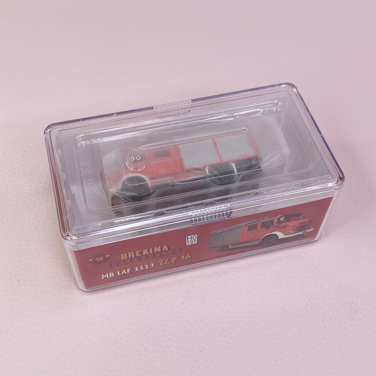 Mercedes LAF 1113 TLF 16, Pompiers avec Volets - BREKINA 47174 - HO 1/87
