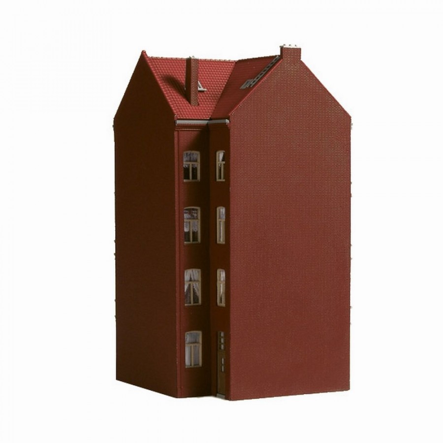 Maison de ville d'angle 90°-HO-1/87-AUHAGEN 11391