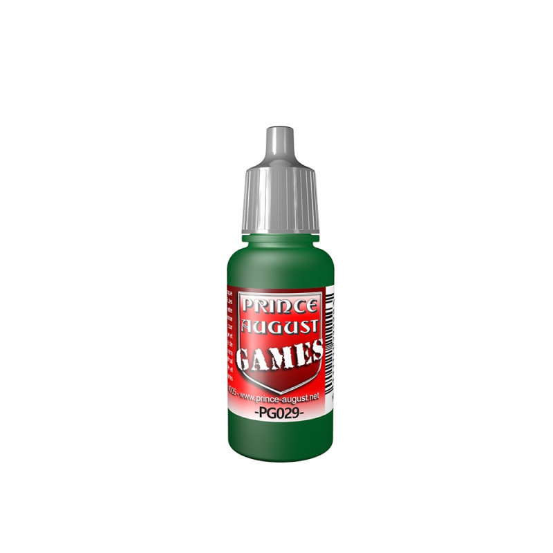 Peinture Acrylique, 17ml, Vert Infâme - PRINCE AUGUST PG029