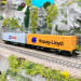 Wagon porte conteneurs Sggrss 80 "P&O, Hapag-LIoyd" RailreLease BV, Ep VI - MARKLIN 47807 - HO 1/87