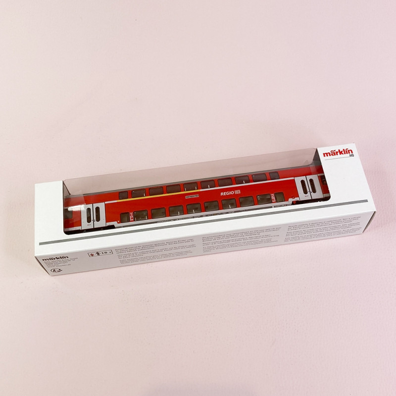 Voiture à 2 niveaux DABza mixte 1/2CL "REGIO" DB, Ep VI - MARKLIN 43567 - HO 1/87