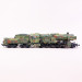 Train militaire BR 42 1701 + 3 voitures "transport de troupes" DRB, Ep II - LILIPUT 130002 - HO 1/87